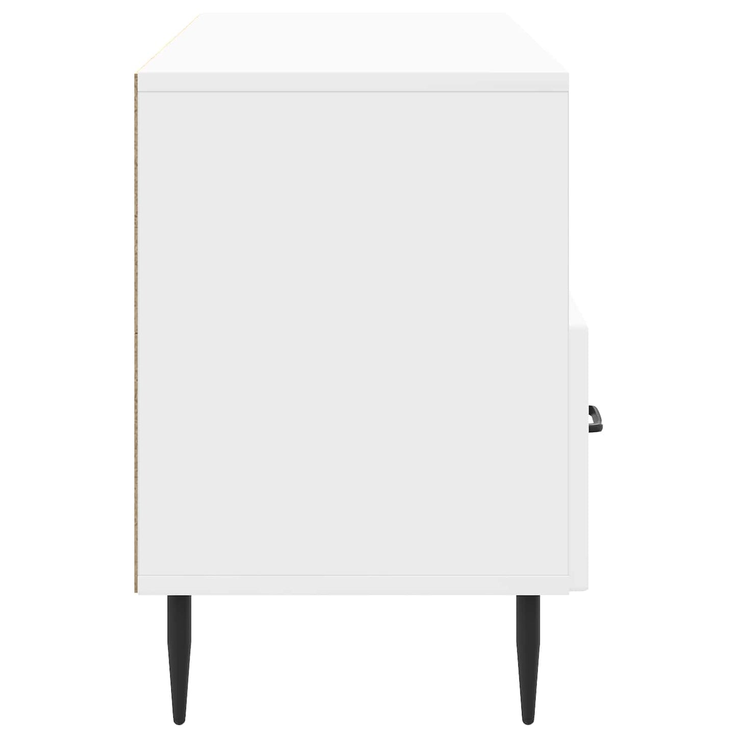 Televizní Skříň Bílá S Vysokým Leskem 102 X 34,5 X 50 Cm