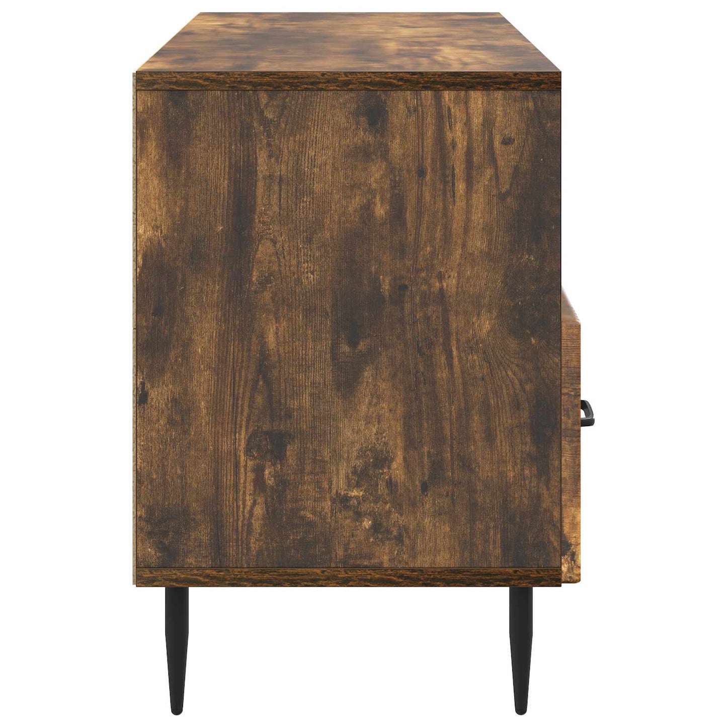 Televizní Skříň Kouřový Dub 102 X 34,5 X 50 Cm Kompozitní Dřevo