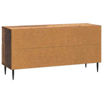 Televizní Skříň Staré Dřevo 102 X 34,5 X 50 Cm Kompozitní Dřevo