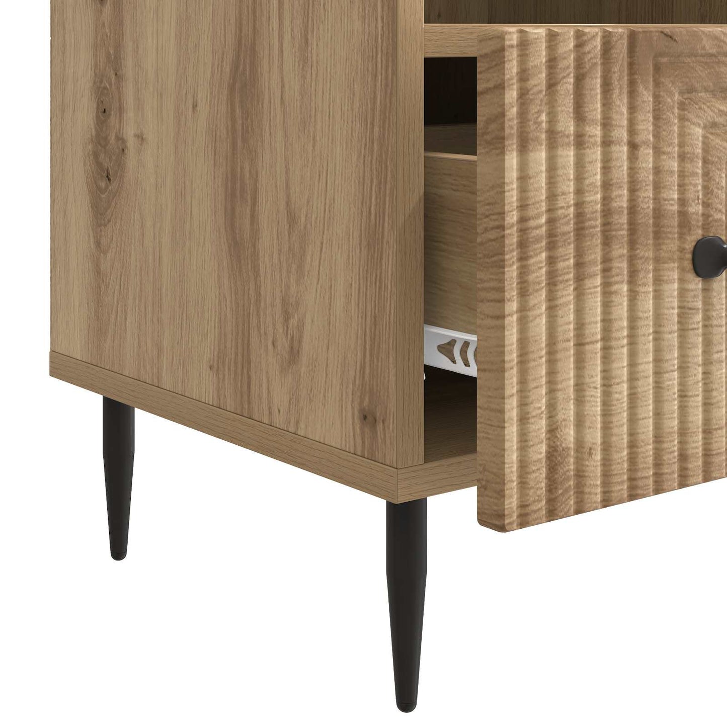 Televizní Skříň 102 X 34,5 X 50 Cm Dub Artisan Kompozitní Dřevo
