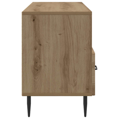 Televizní Skříň 102 X 34,5 X 50 Cm Dub Artisan Kompozitní Dřevo