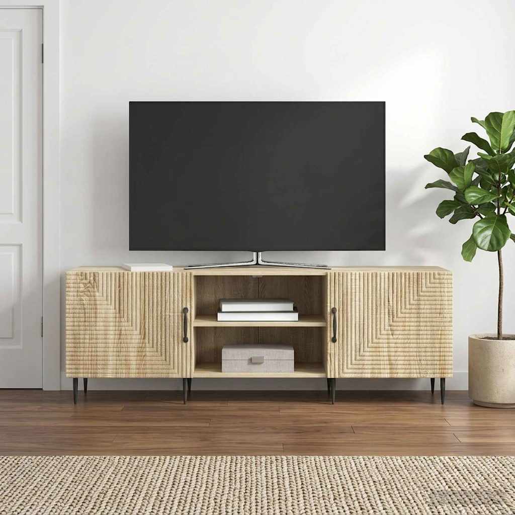 Televizní Skříň Dub Sonoma 150 X 31 X 50 Cm Kompozitní Dřevo