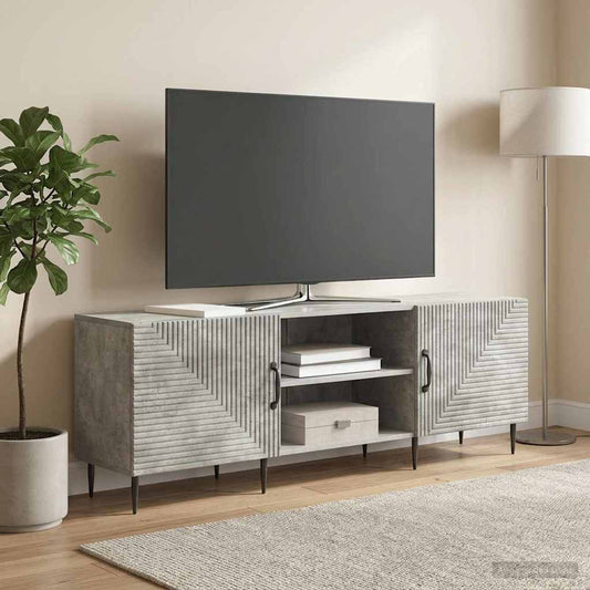 Televizní Skříň Betonově Šedá 150 X 31 X 50 Cm Kompozitní Dřevo