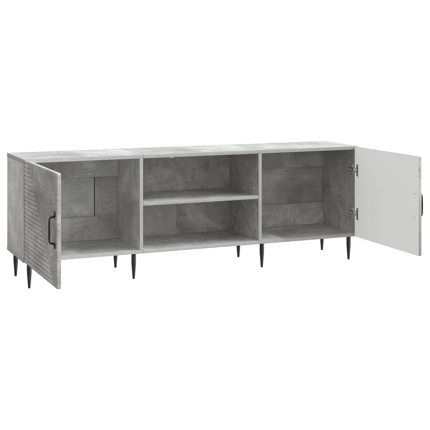 Televizní Skříň Betonově Šedá 150 X 31 X 50 Cm Kompozitní Dřevo