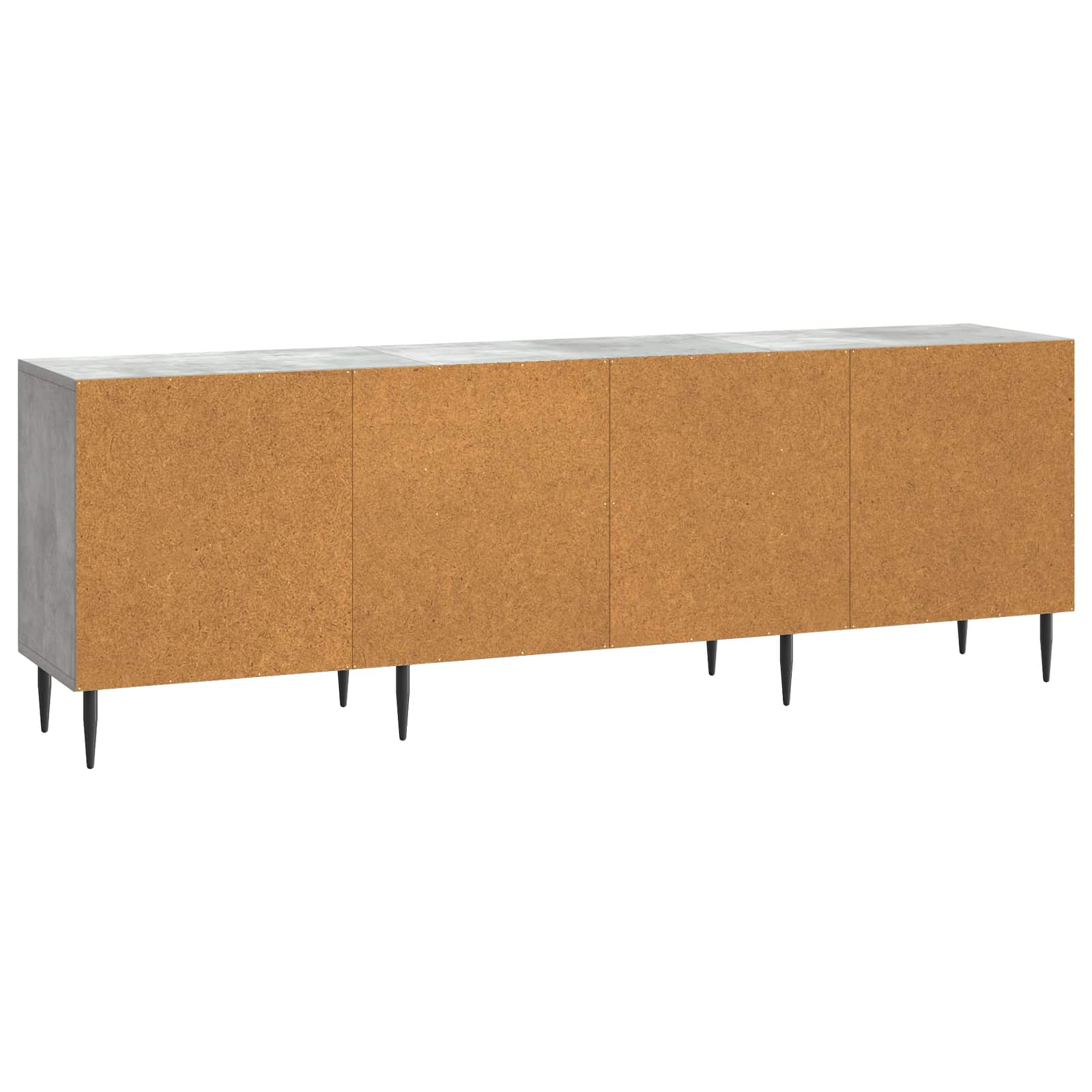 Televizní Skříň Betonově Šedá 150 X 31 X 50 Cm Kompozitní Dřevo