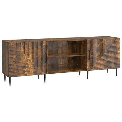 Televizní Skříň Kouřový Dub 150 X 31 X 50 Cm Kompozitní Dřevo