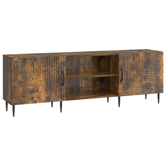 Televizní Skříň Kouřový Dub 150 X 31 X 50 Cm Kompozitní Dřevo