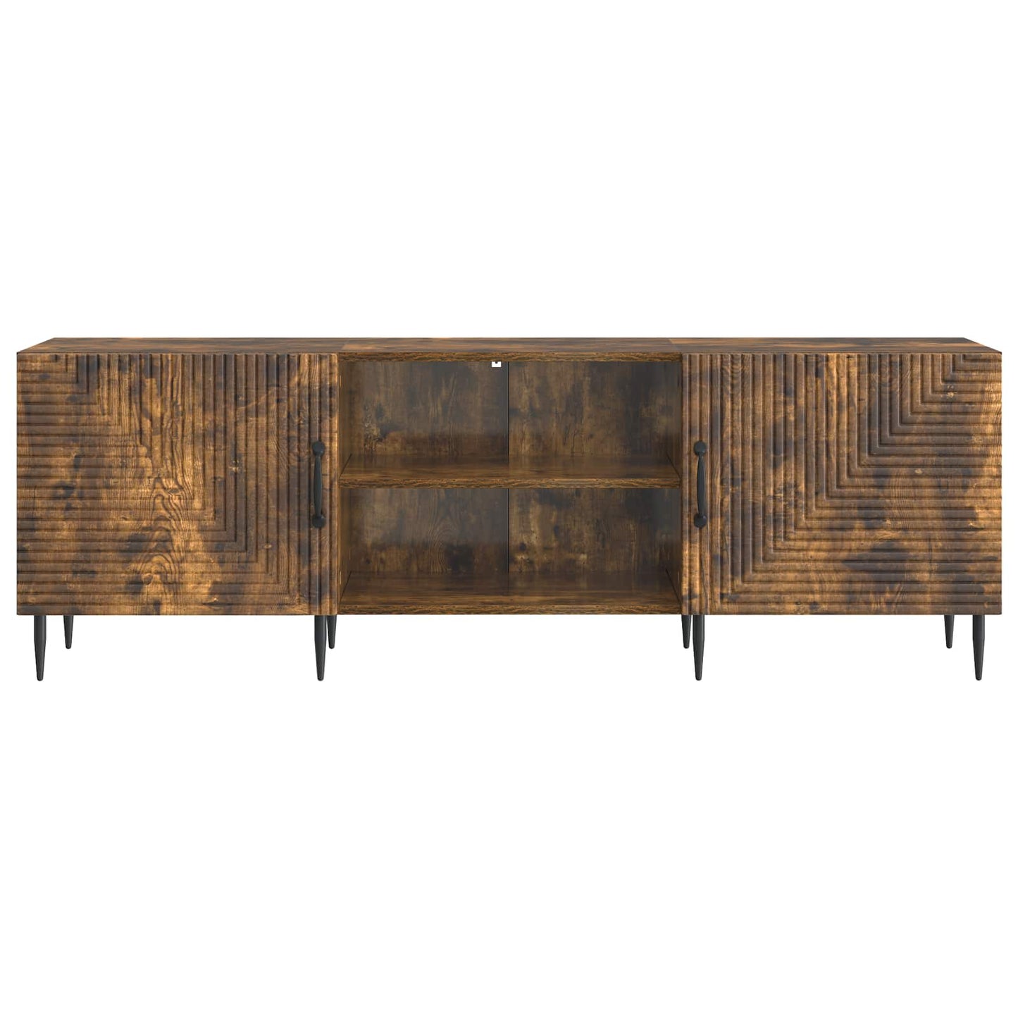 Televizní Skříň Kouřový Dub 150 X 31 X 50 Cm Kompozitní Dřevo