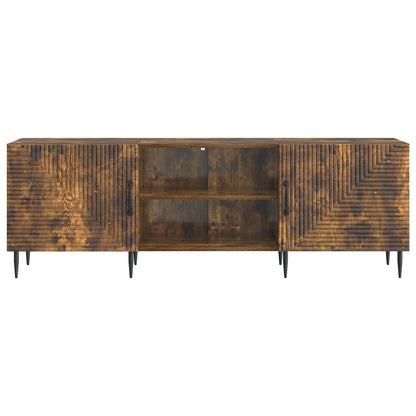Televizní Skříň Kouřový Dub 150 X 31 X 50 Cm Kompozitní Dřevo