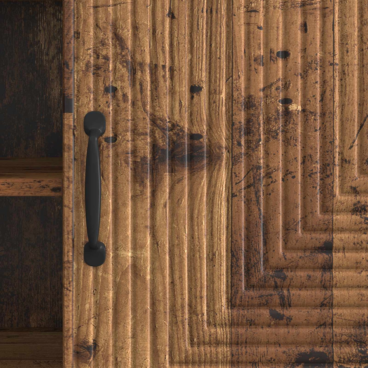 Televizní Skříň Staré Dřevo 150 X 31 X 50 Cm Kompozitní Dřevo