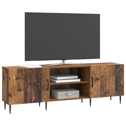 Televizní Skříň Staré Dřevo 150 X 31 X 50 Cm Kompozitní Dřevo