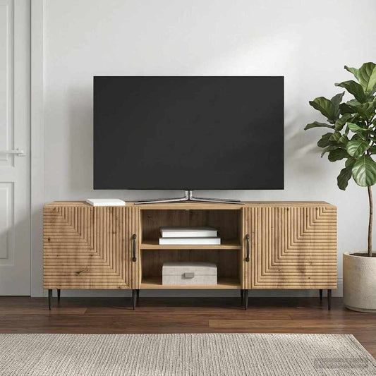 Televizní Skříň 150 X 31 X 50 Cm Dub Artisan Kompozitní Dřevo