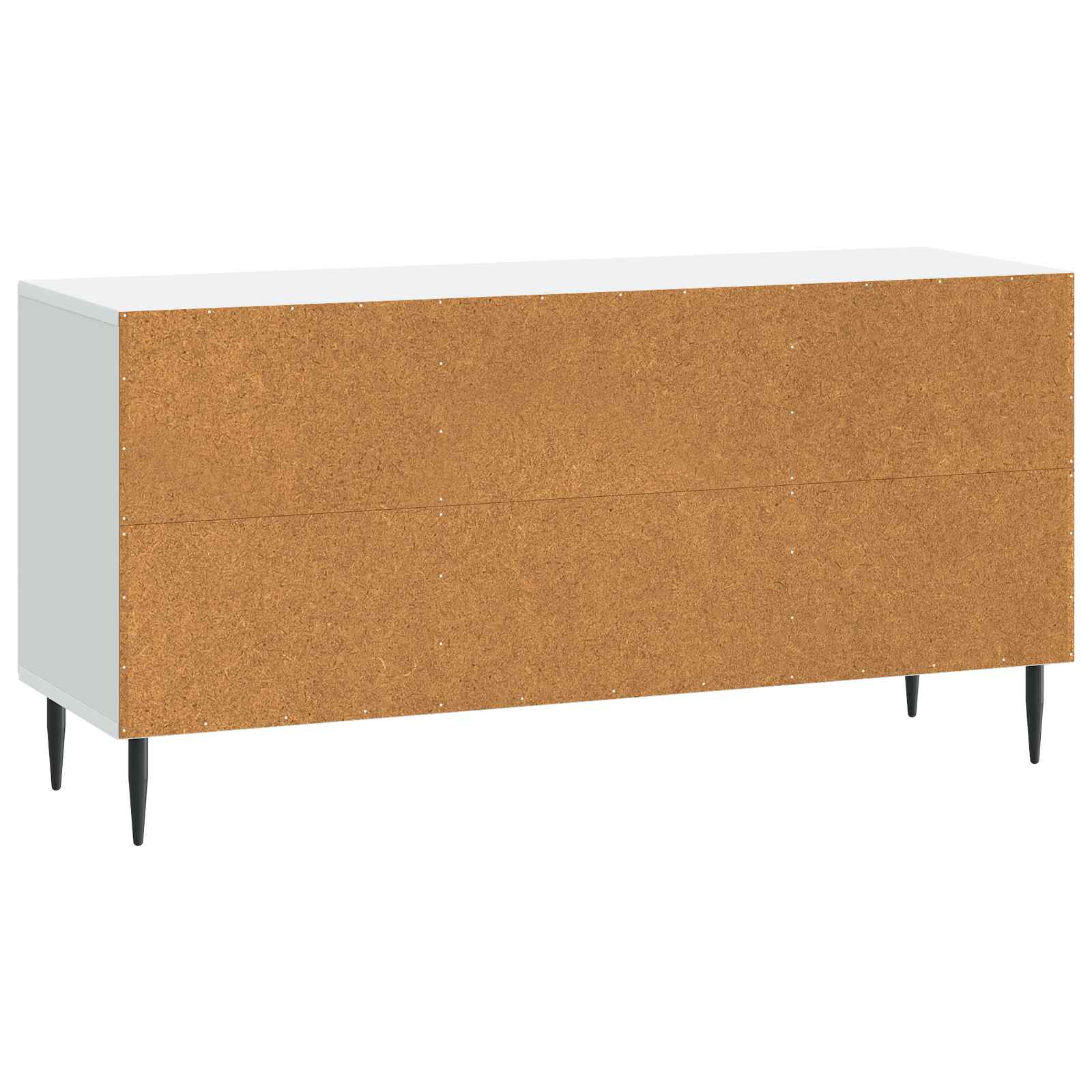 Televizní Skříň Bílá 102 X 34,5 X 50 Cm Kompozitní Dřevo