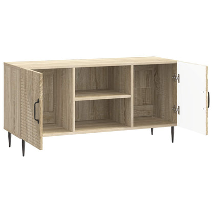 Televizní Skříň Dub Sonoma 102 X 34,5 X 50 Cm Kompozitní Dřevo