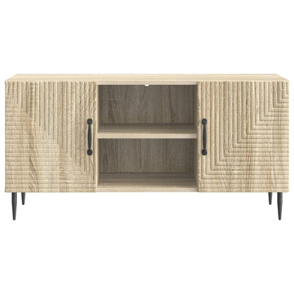 Televizní Skříň Dub Sonoma 102 X 34,5 X 50 Cm Kompozitní Dřevo
