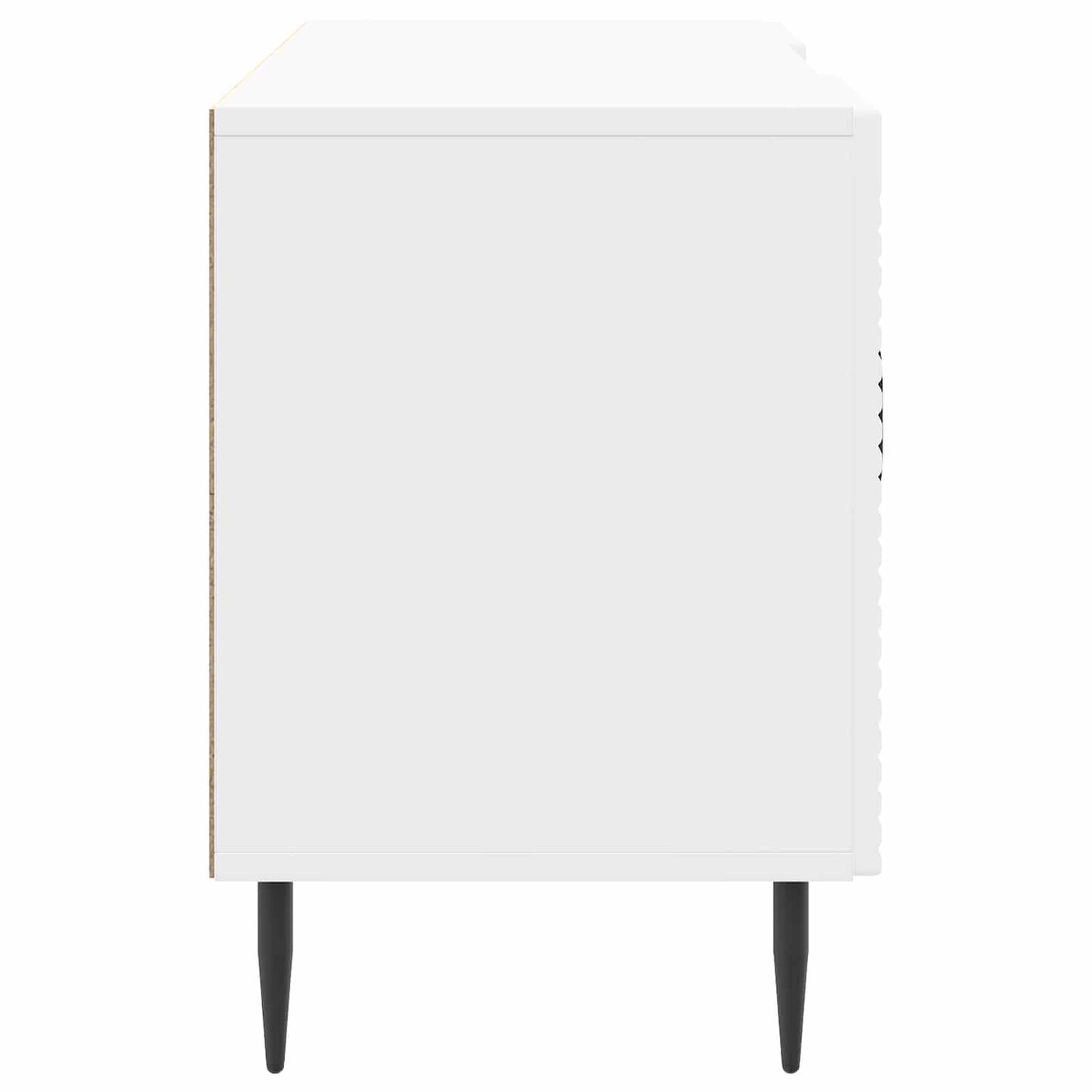 Televizní Skříň Bílá S Vysokým Leskem 102 X 34,5 X 50 Cm