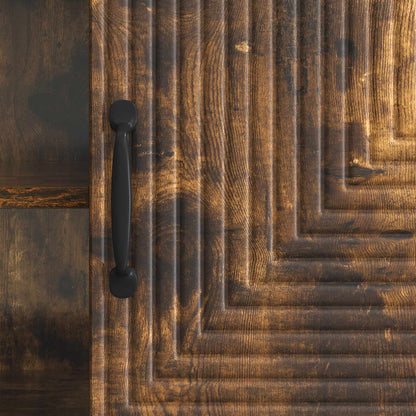 Televizní Skříň Kouřový Dub 102 X 34,5 X 50 Cm Kompozitní Dřevo