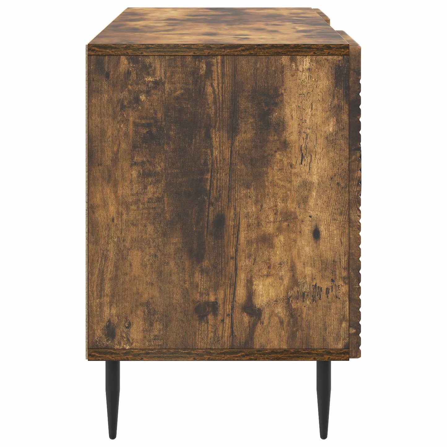 Televizní Skříň Kouřový Dub 102 X 34,5 X 50 Cm Kompozitní Dřevo