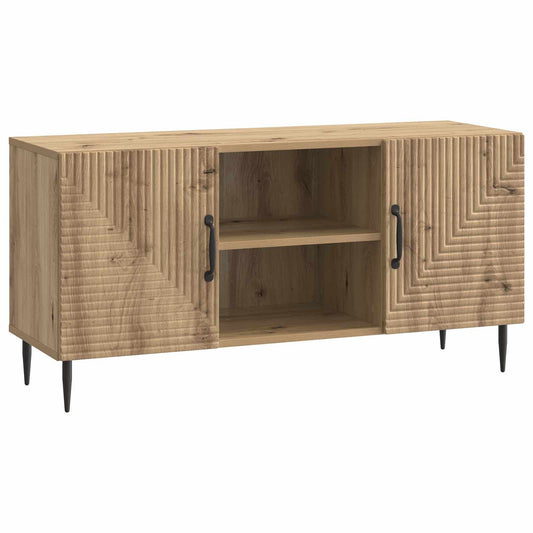 Televizní Skříň 102 X 34,5 X 50 Cm Dub Artisan Kompozitní Dřevo