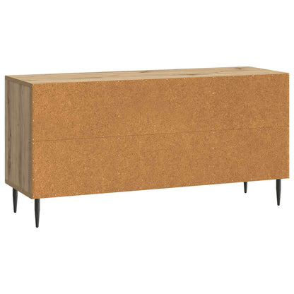 Televizní Skříň 102 X 34,5 X 50 Cm Dub Artisan Kompozitní Dřevo