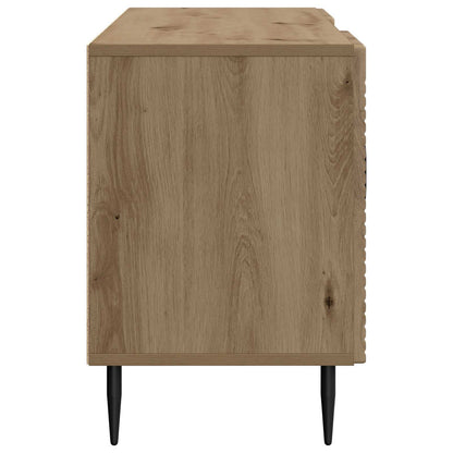 Televizní Skříň 102 X 34,5 X 50 Cm Dub Artisan Kompozitní Dřevo