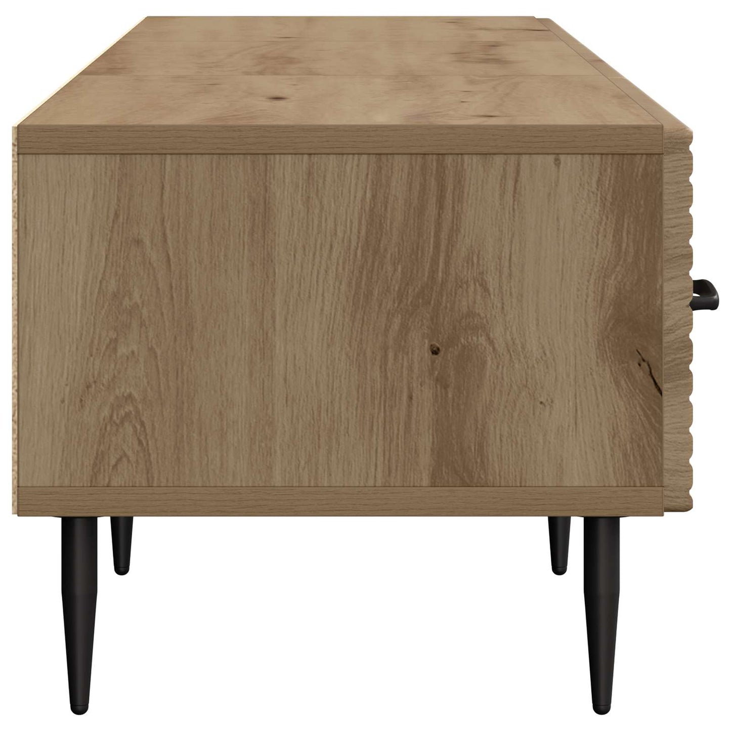 Televizní Skříň 147 X 34,5 X 30 Cm Dub Artisan Kompozitní Dřevo