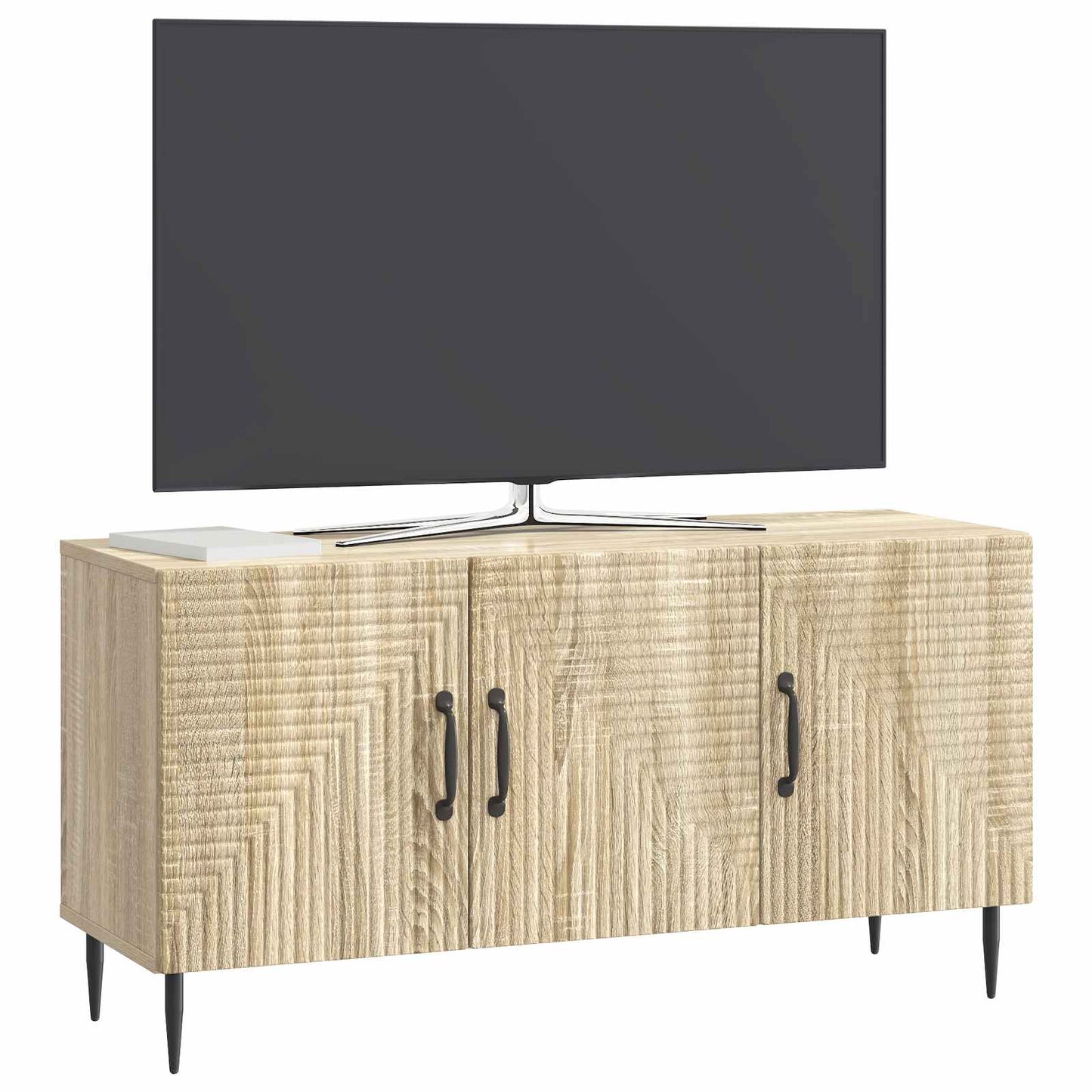 Televizní Skříň Dub Sonoma 99 X 34,5 X 50 Cm Kompozitní Dřevo