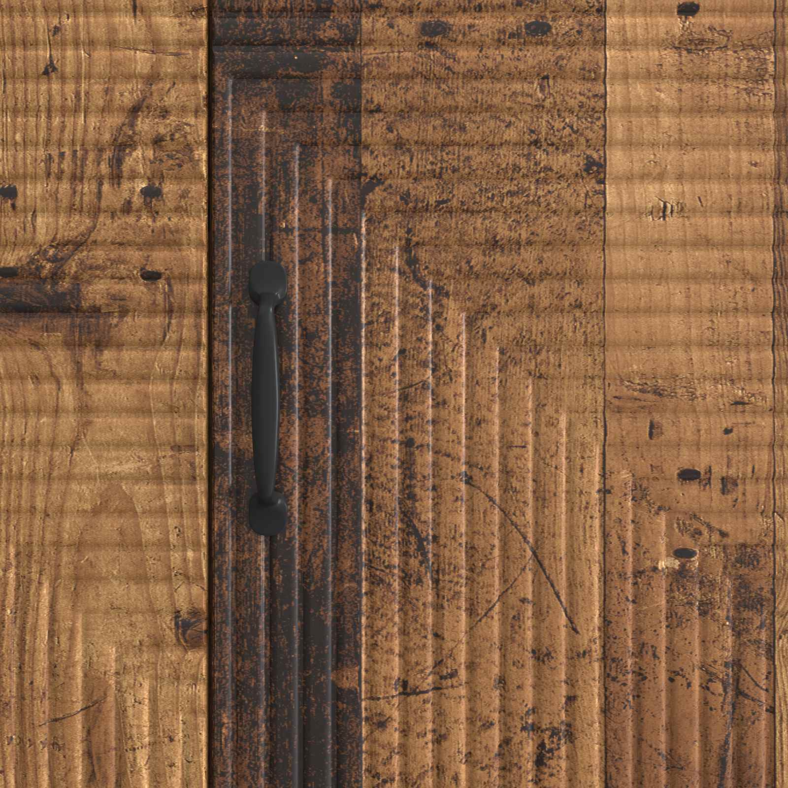 Televizní Skříň Staré Dřevo 99 X 34,5 X 50 Cm Kompozitní Dřevo