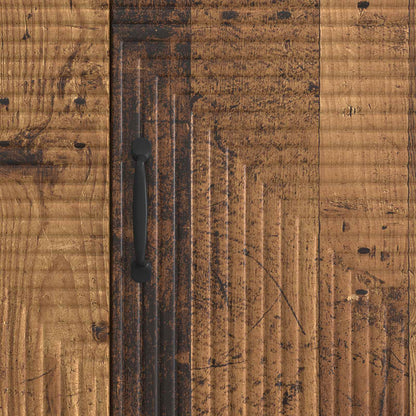 Televizní Skříň Staré Dřevo 99 X 34,5 X 50 Cm Kompozitní Dřevo