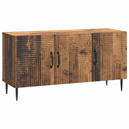 Televizní Skříň Staré Dřevo 99 X 34,5 X 50 Cm Kompozitní Dřevo