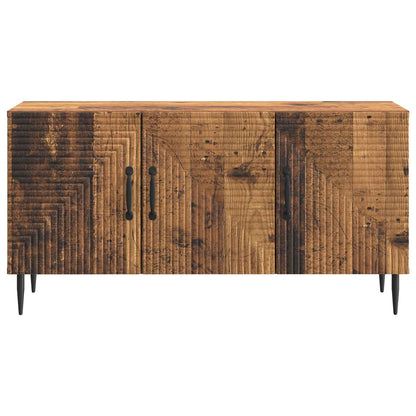 Televizní Skříň Staré Dřevo 99 X 34,5 X 50 Cm Kompozitní Dřevo