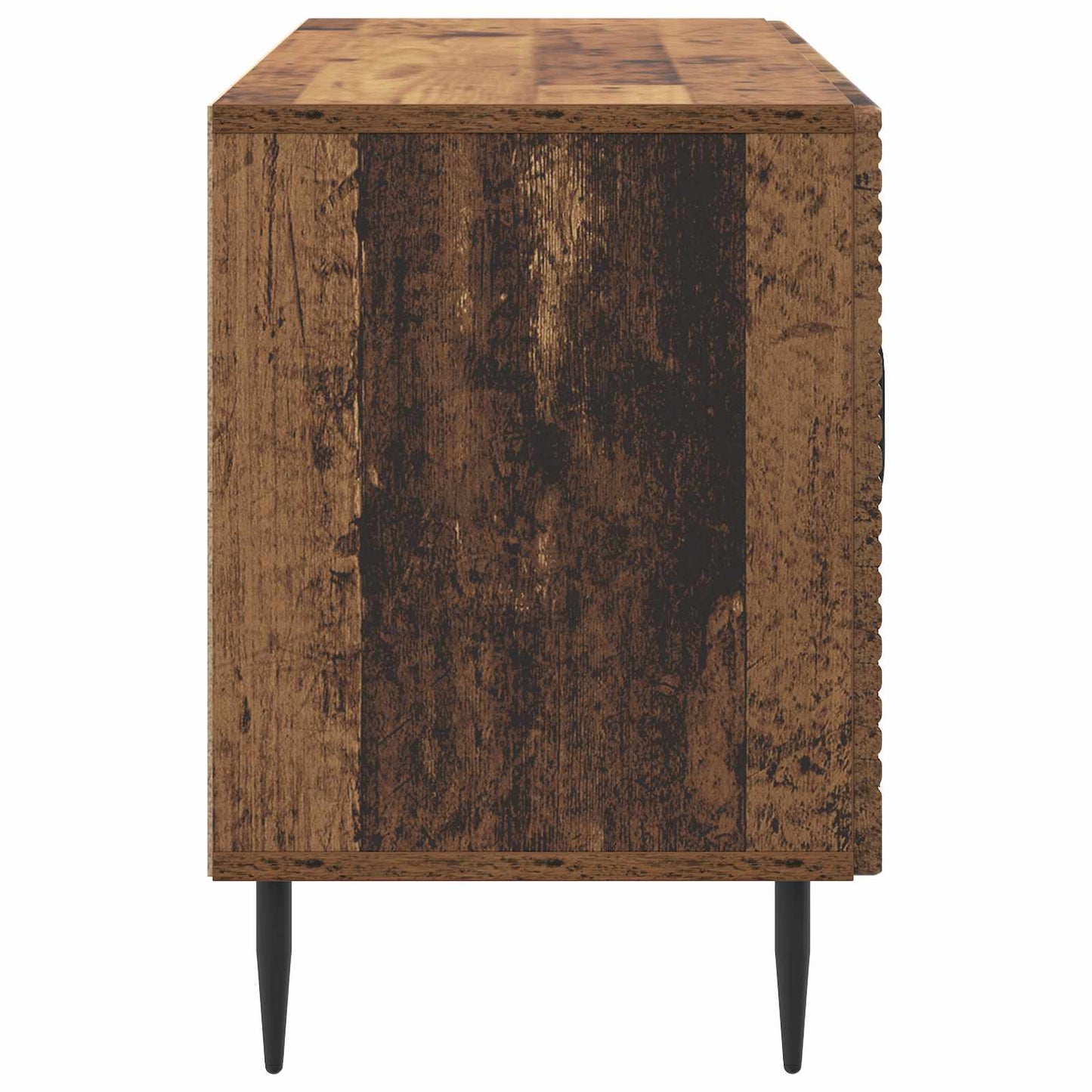 Televizní Skříň Staré Dřevo 99 X 34,5 X 50 Cm Kompozitní Dřevo