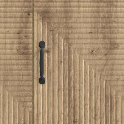 Televizní Skříň 99 X 34,5 X 50 Cm Dub Artisan Kompozitní Dřevo
