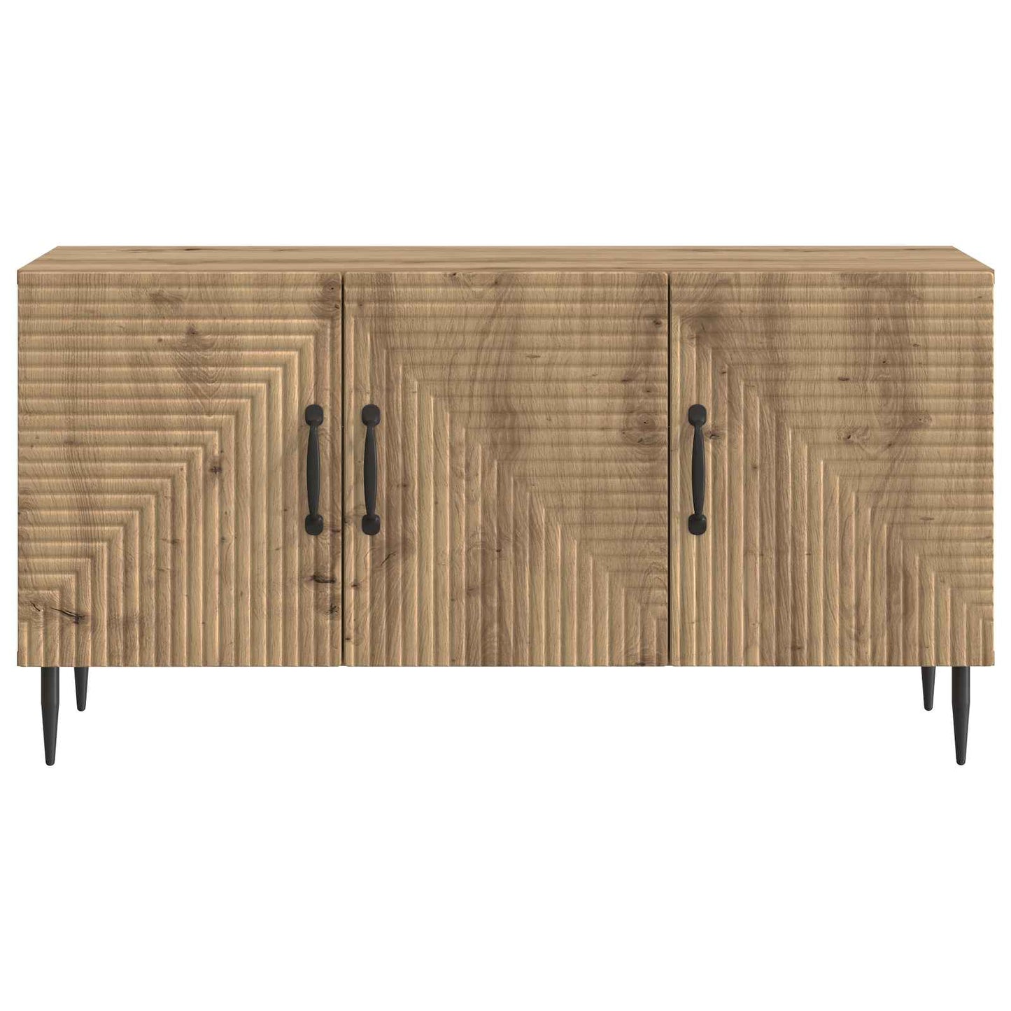 Televizní Skříň 99 X 34,5 X 50 Cm Dub Artisan Kompozitní Dřevo
