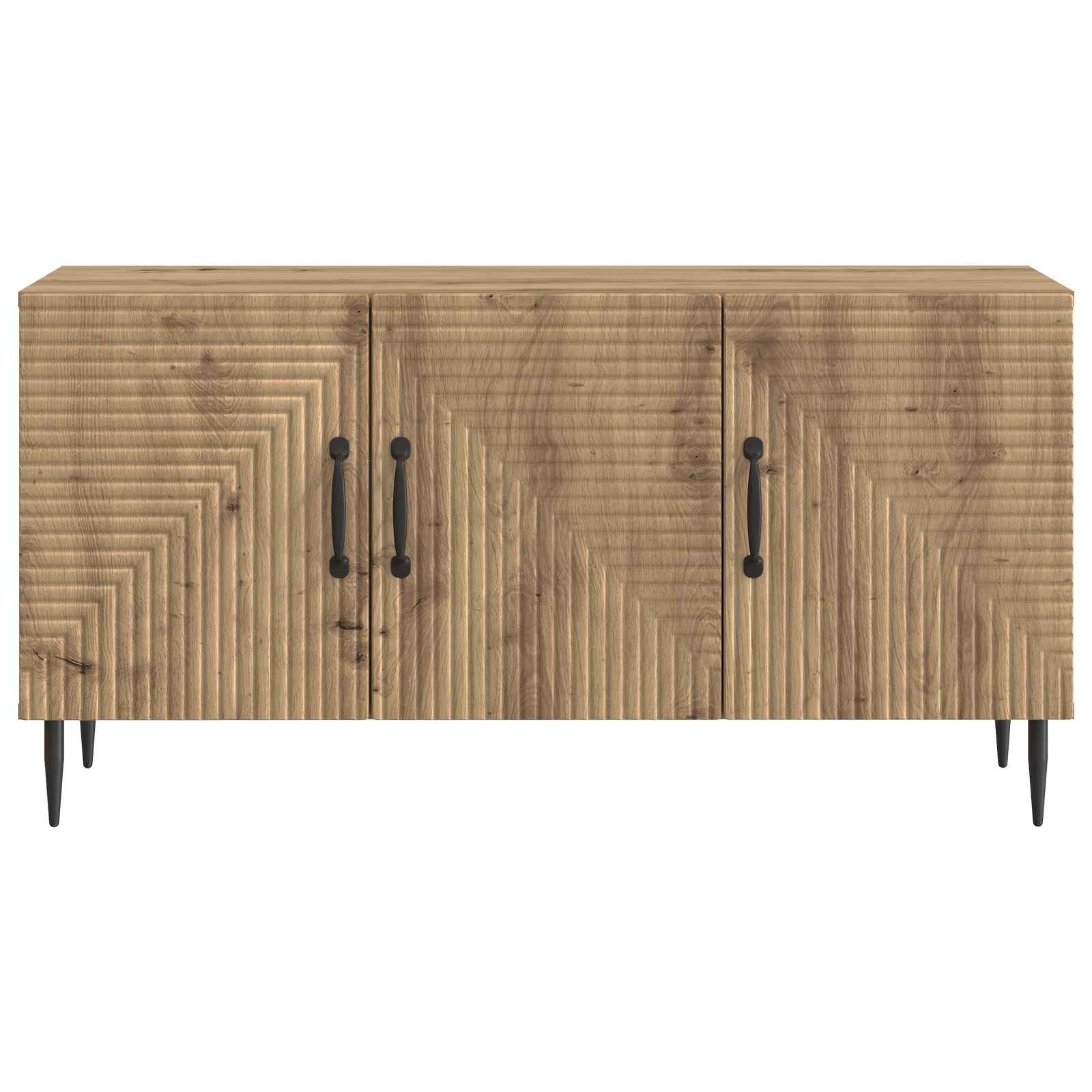 Televizní Skříň 99 X 34,5 X 50 Cm Dub Artisan Kompozitní Dřevo