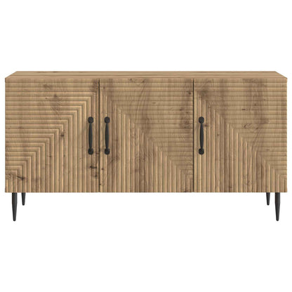 Televizní Skříň 99 X 34,5 X 50 Cm Dub Artisan Kompozitní Dřevo