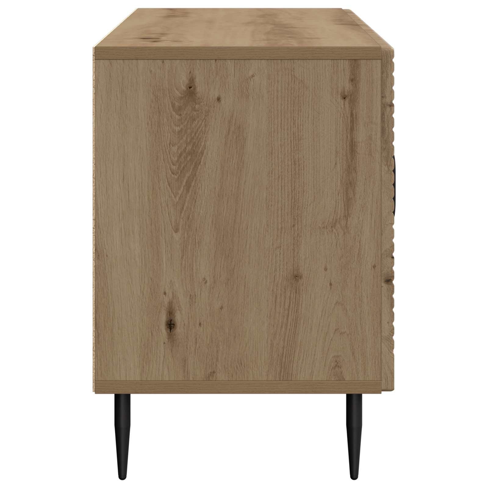 Televizní Skříň 99 X 34,5 X 50 Cm Dub Artisan Kompozitní Dřevo