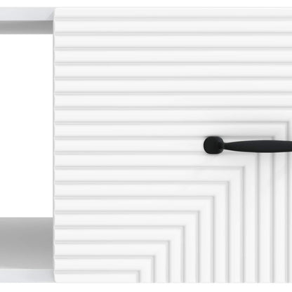 Konferenční Stolek Bílá 90 X 50 X 40 Cm Kompozitní Dřevo