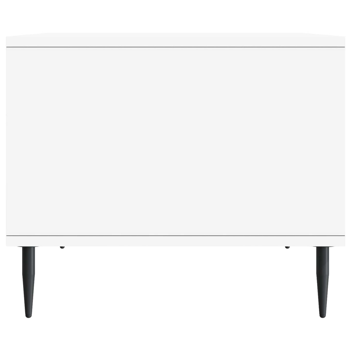 Konferenční Stolek Bílá 90 X 50 X 40 Cm Kompozitní Dřevo