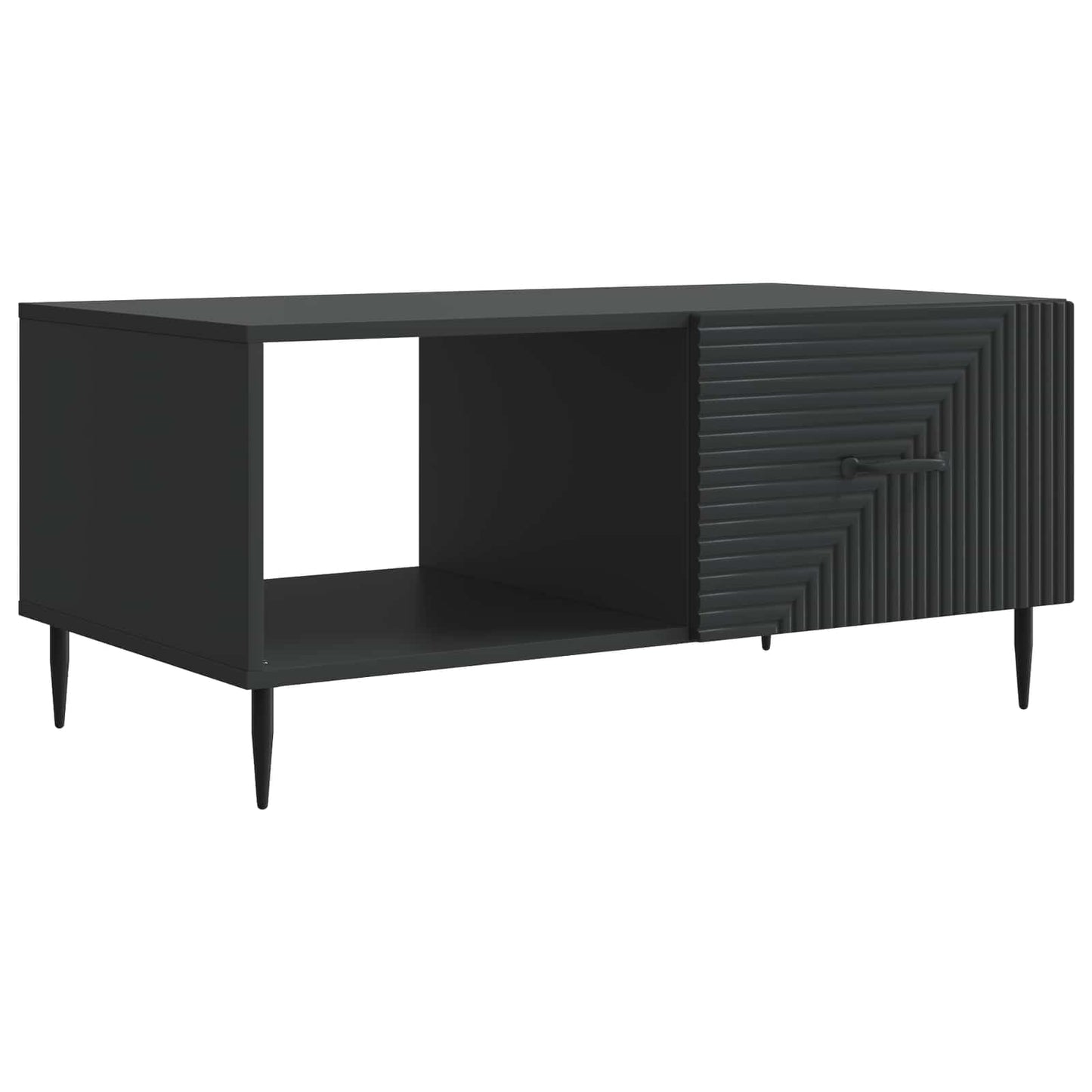 Konferenční Stolek Černá 90 X 50 X 40 Cm Kompozitní Dřevo