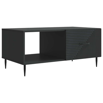 Konferenční Stolek Černá 90 X 50 X 40 Cm Kompozitní Dřevo