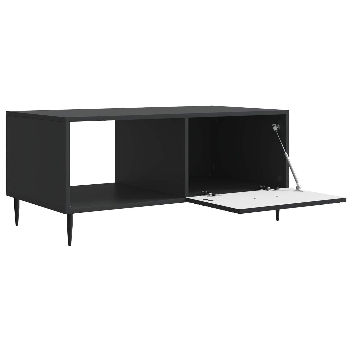 Konferenční Stolek Černá 90 X 50 X 40 Cm Kompozitní Dřevo