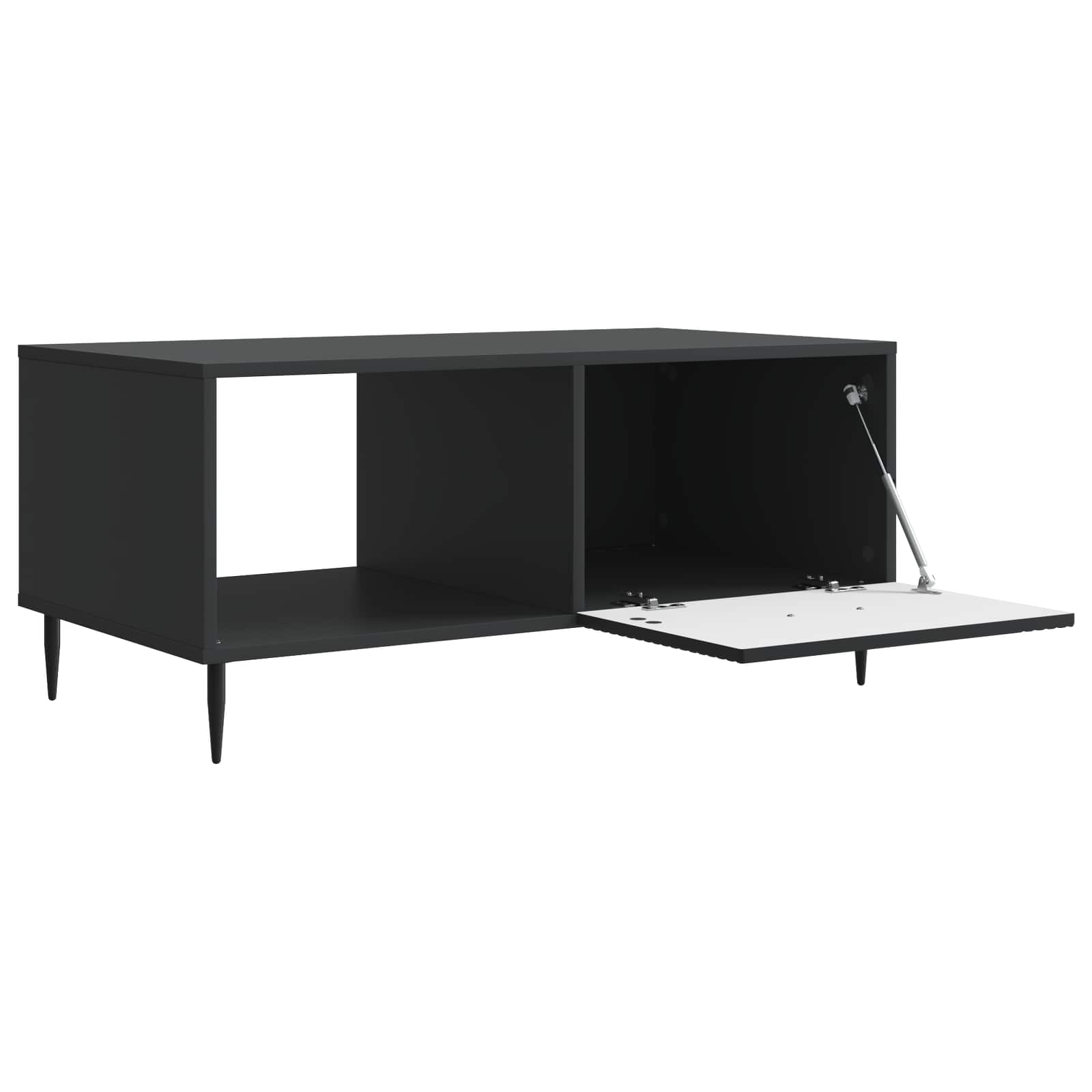 Konferenční Stolek Černá 90 X 50 X 40 Cm Kompozitní Dřevo