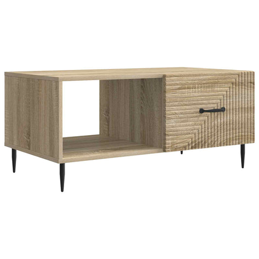 Konferenční Stolek Dub Sonoma 90 X 50 X 40 Cm Kompozitní Dřevo