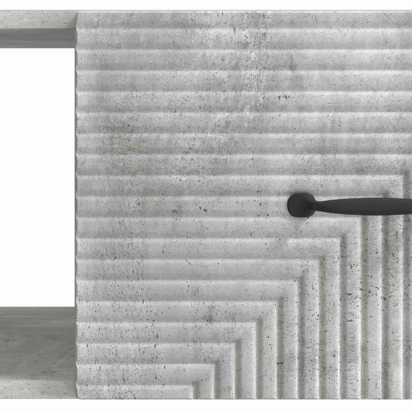 Konferenční Stolek Betonově Šedá 90 X 50 X 40 Cm