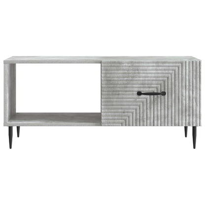 Konferenční Stolek Betonově Šedá 90 X 50 X 40 Cm