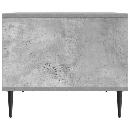 Konferenční Stolek Betonově Šedá 90 X 50 X 40 Cm