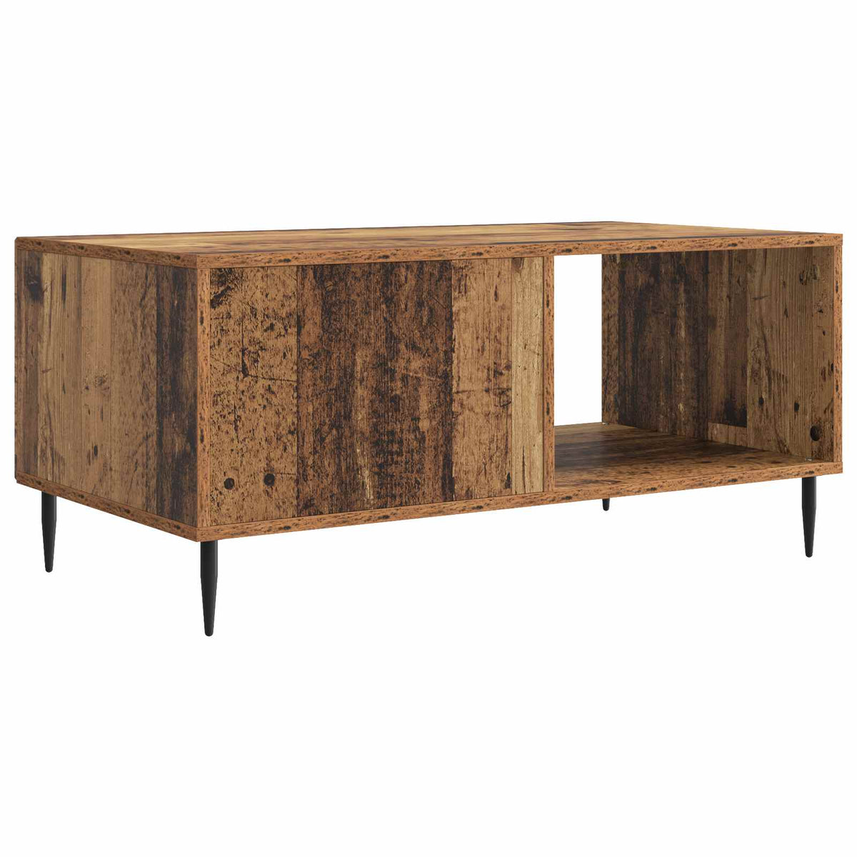 Konferenční Stolek Staré Dřevo 90 X 50 X 40 Cm Kompozitní Dřevo