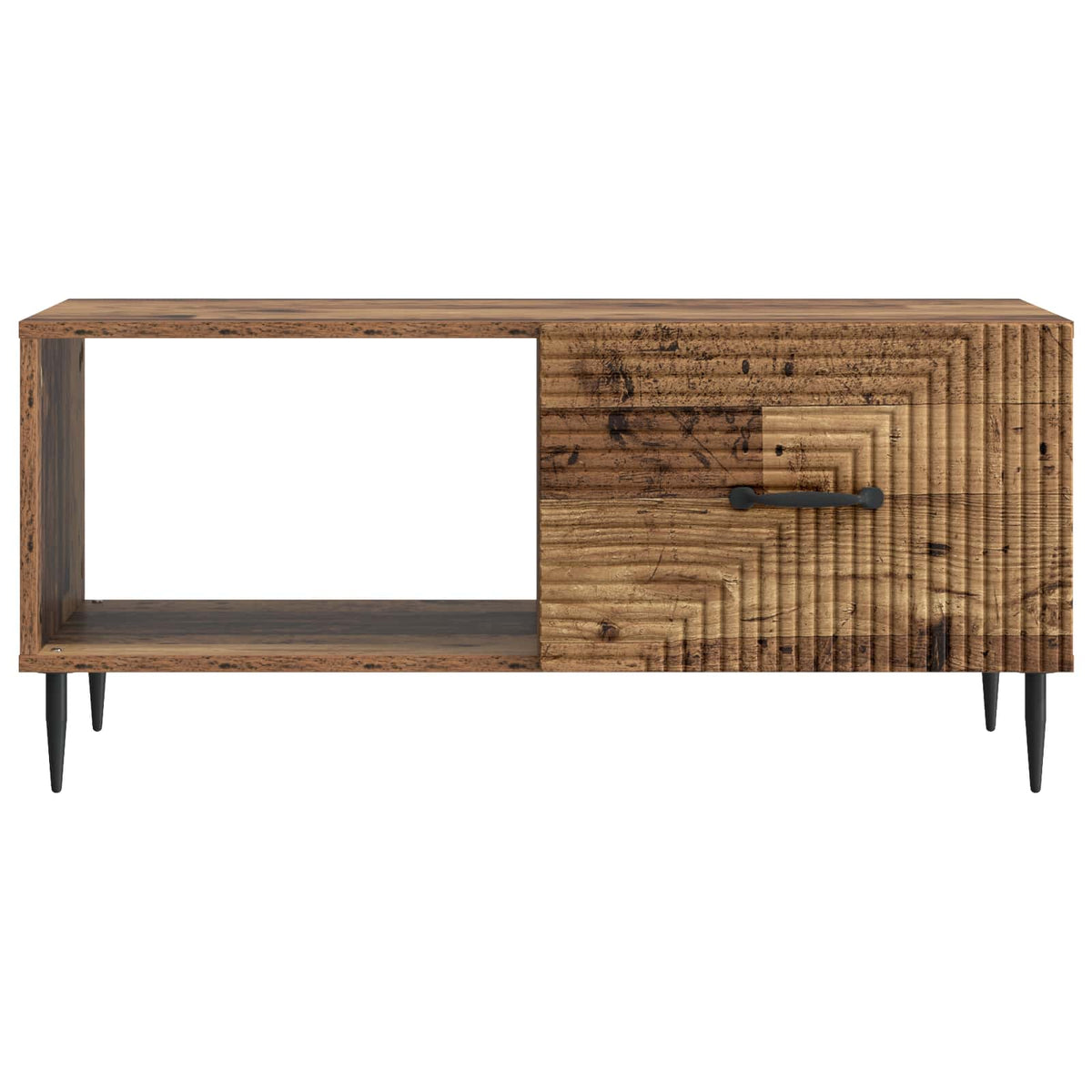 Konferenční Stolek Staré Dřevo 90 X 50 X 40 Cm Kompozitní Dřevo