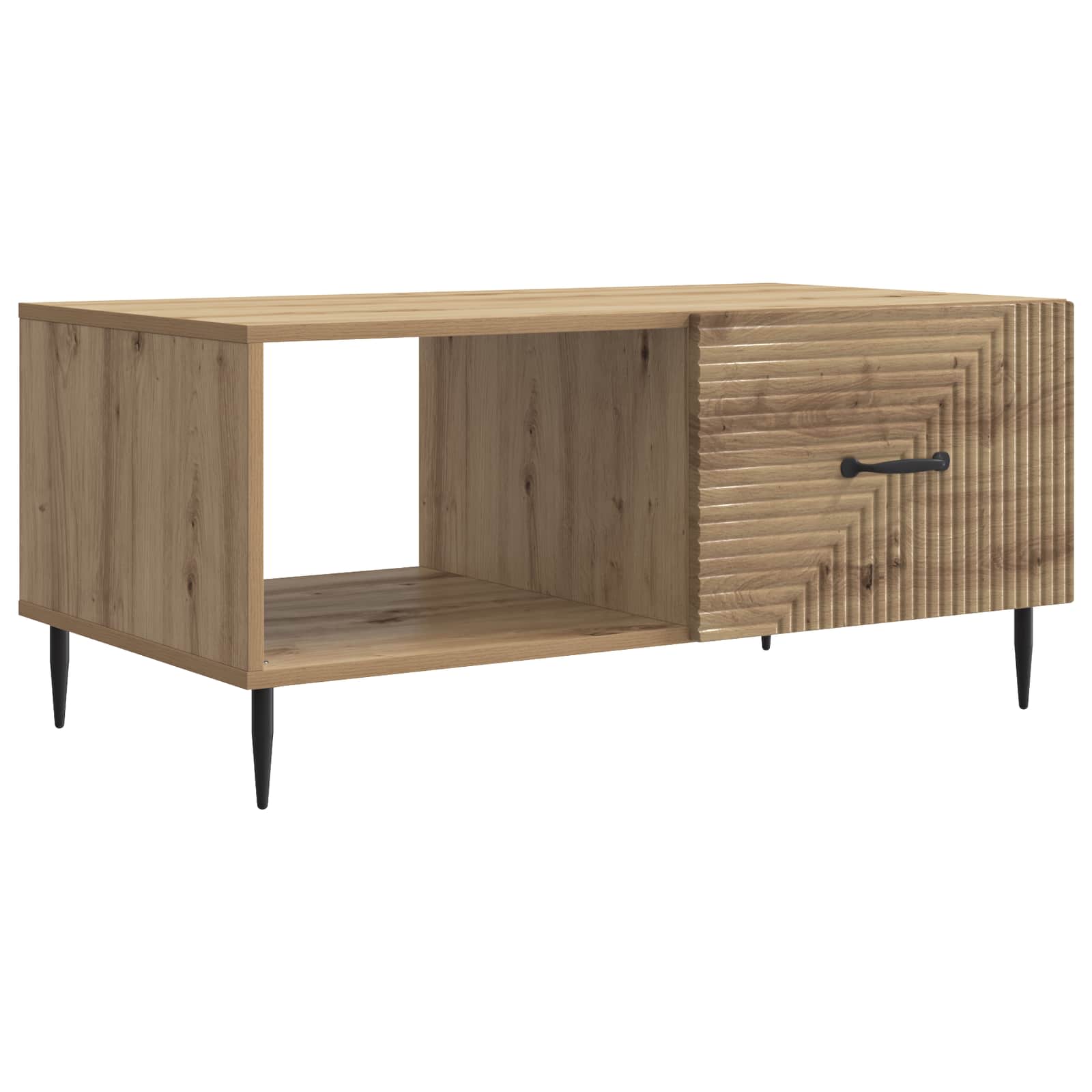 Konferenční Stolek Dub Artisan 90 X 50 X 40 Cm Kompozitní Dřevo